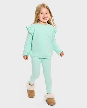 Toddler Girls Heart 2-Piece Outfit Set