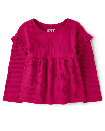 Baby And Toddler Girls Babydoll Top