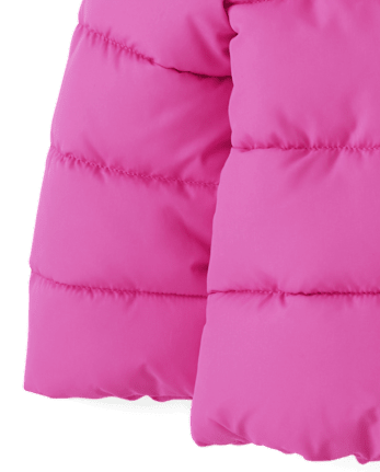 Toddler Girls Hooded Puffer Jacket