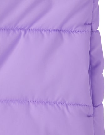 Toddler Girls Hooded Puffer Jacket