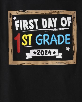 Boys First Day Of 1st Grade Graphic Tee