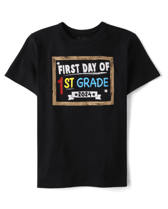 Boys First Day Of 1st Grade Graphic Tee