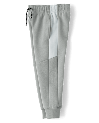 Pantalones jogger de neopreno con rayas laterales para niños