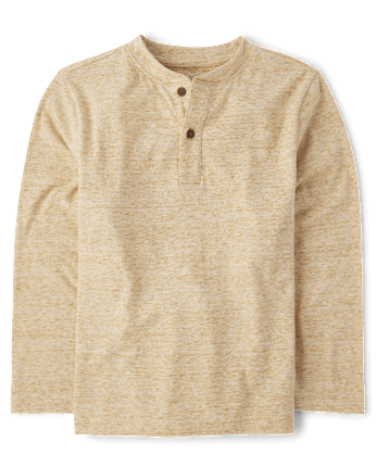 Camiseta henley para niños