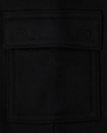 Baby And Toddler Boys Premium Fleece Cargo Jogger Pants