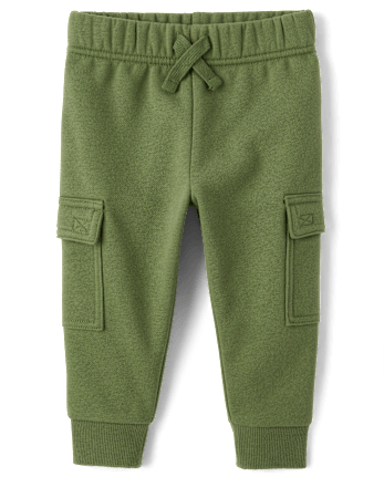 Boys fleece cargo pants sales