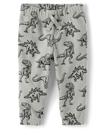 Baby And Toddler Boys Dino Fleece Jogger Pants