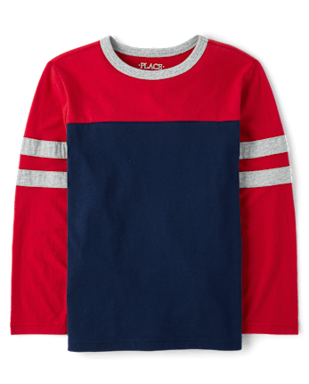 Boys Colorblock Top