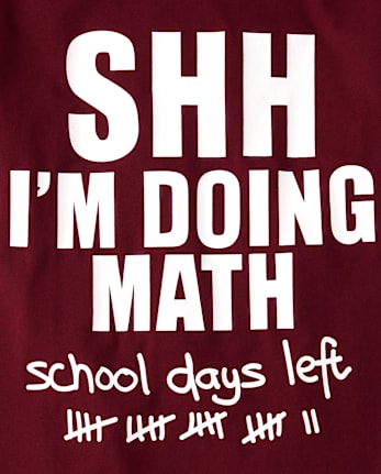 Boys Math Graphic Tee