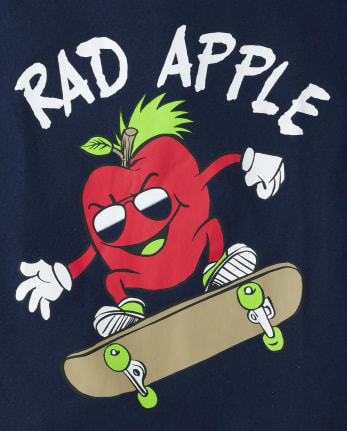 Boys Rad Apple Graphic Tee