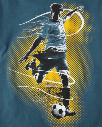 Boys Soccer Graphic Tee