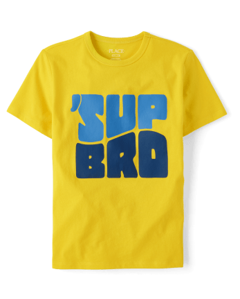 Boys Sup Bro Graphic Tee