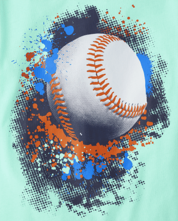 Boys Baseball Graphic Tee