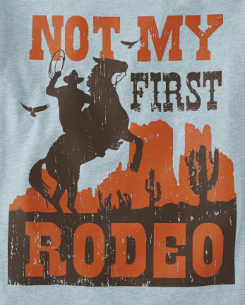 Boys Not My First Rodeo Graphic Tee