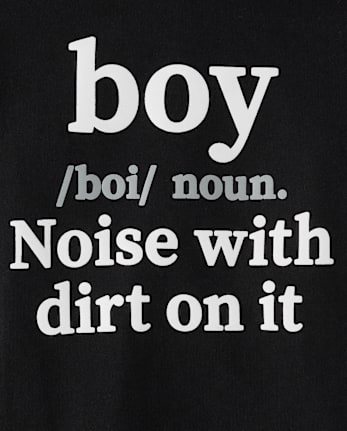Baby And Toddler Boys Definition Graphic Tee