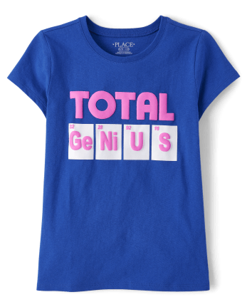 Girls Total Genius Graphic Tee