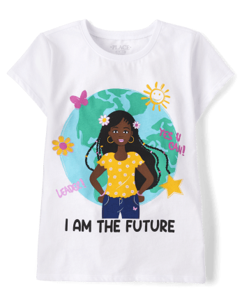 Girls The Future Graphic Tee