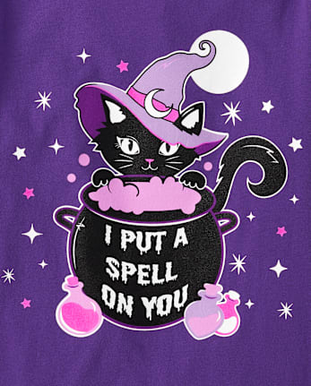 Girls Glow Put A Spell On You Graphic Tee