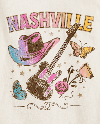 Camisetas estampadas niña Nashville