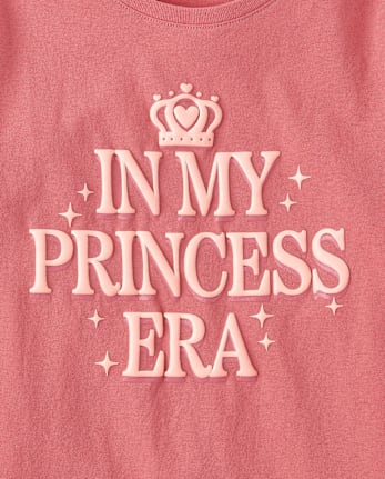 Camiseta con gráfico Princess Era para niñas