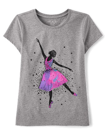 Girls Dancer Graphic Tee