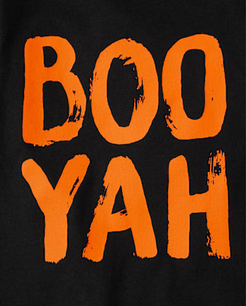 Baby And Toddler Boys Glow Boo Yah Graphic Tee