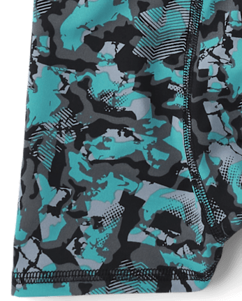 Boys Print Performance Boxer Brief Underwear 5-Pack