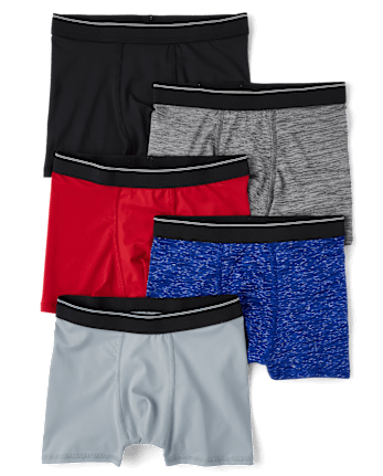 Boys Performance Boxer Briefs 5-Pack