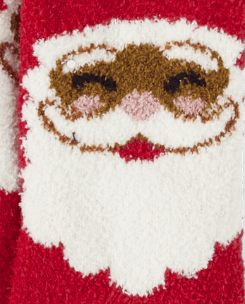 Bébé Et tout-petit Famille assorti Santa Cozy Chaussettes 2-Pack