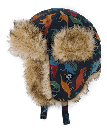 Toddler Boys Dino Trapper Hat