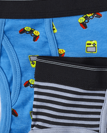 Boys Dino Brief Underwear 7-Pack