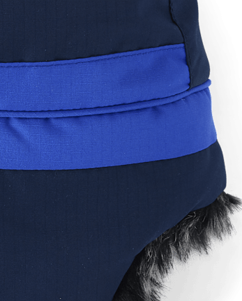 tout-petit Chapeau Trappeur Garçon à contraste de couleurs