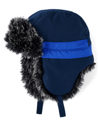 Toddler Boys Colorblock Trapper Hat