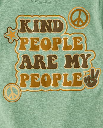 Girls Peace Graphic Tee 3-Pack - MULTI CLR