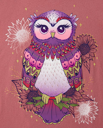 Girls Animal Graphic Tee 2-Pack