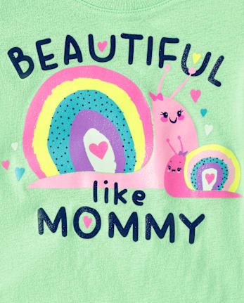 Baby And Toddler Girls Family Graphic Tee 3-Pack - MULTI CLR
