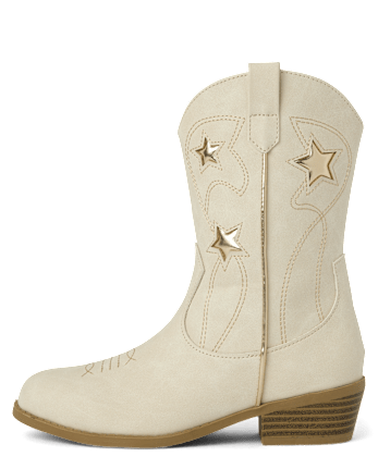 Girls Star Cowgirl Booties