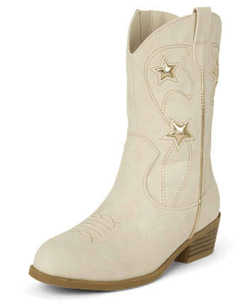 Girls Star Cowgirl Booties