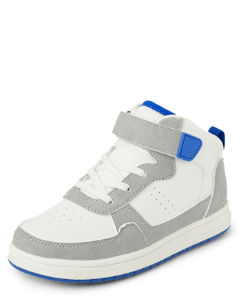 Boys Colorblock Mid Top Sneakers