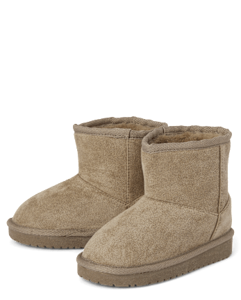 Toddler Girls Mid Teddy Boots