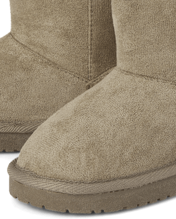 Toddler Girls Mid Teddy Boots