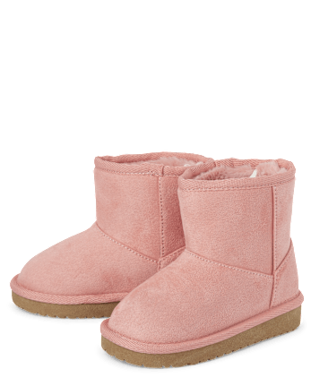 Toddler Girls Mid Teddy Boots