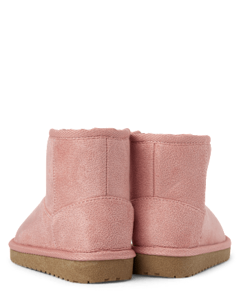 Toddler Girls Mid Teddy Boots