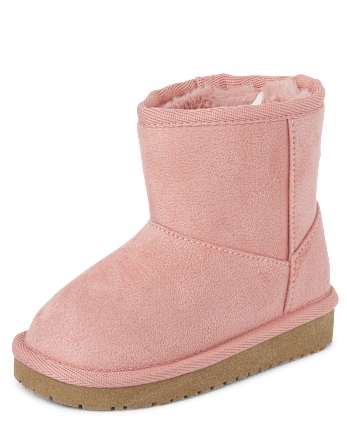 Toddler Girls Mid Teddy Boots