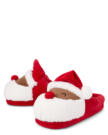 Unisex Adult Matching Family Santa Slippers