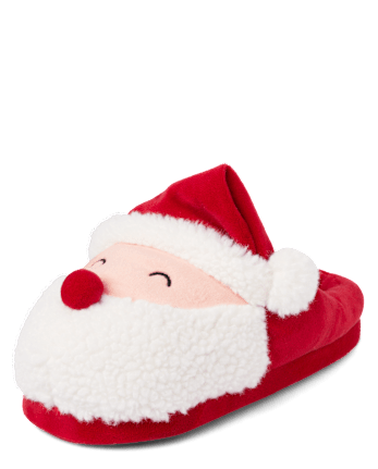 Unisex Adult Matching Family Santa Slippers