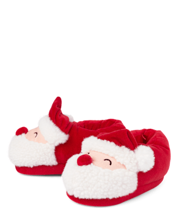 Toddler Matching Family Santa Slippers