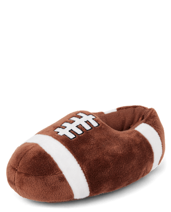 Pantuflas de fútbol familiares a juego para niños pequeños unisex