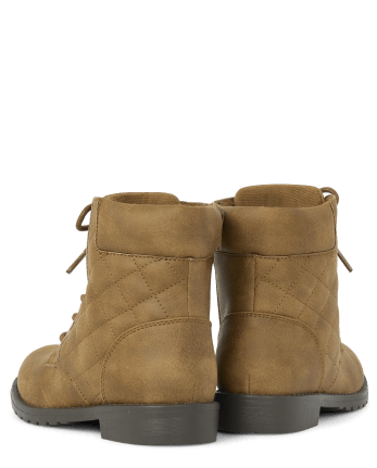 Fille Quilted À lacets Bottine