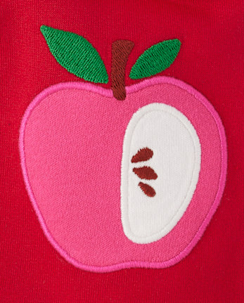 Baby Girls Apple 2-Piece Playwear Set